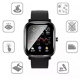 Защитная пленка для умных часов Xiaomi Amazfit GTS (706047) Black - миниатюра 5
