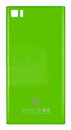 Задня кришка корпусу Xiaomi Mi3, Original Green