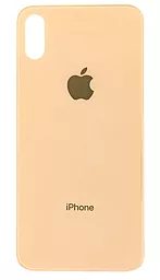 Задняя крышка корпуса Apple iPhone XS (small hole) Gold