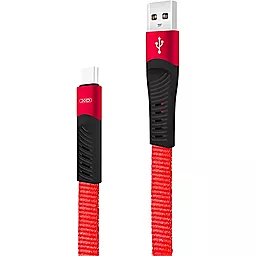 Кабель XO NB127 USB-A - Type-C 15w 3a 1.2м cable Red