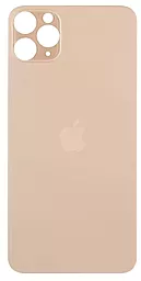 Задняя крышка корпуса Apple iPhone 11 Pro Max (big hole) Original Gold