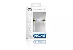 Наушники Nomi NHS-108 Green - миниатюра 5