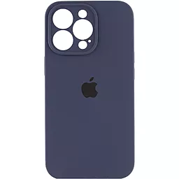 {"ru": "Чехол", "uk": "Чохол"} Silicone Case Full Camera for Apple iPhone 13 Pro Max Midnight Blue