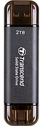 SSD Накопитель Transcend ESD310C 2 TB Black (TS2TESD310C) - фото SSD Накопитель Transcend ESD310C 2 TB Black (TS2TESD310C)