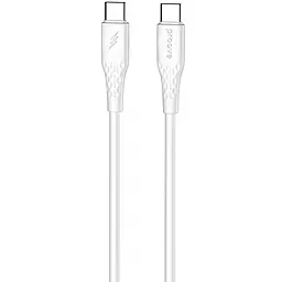 Кабель Proove GridLine USB Type-C - Type-C 60w 3a 1м PD cable White (CCGL60002202) - фото Кабель Proove GridLine USB Type-C - Type-C 60w 3a 1м PD cable White (CCGL60002202)