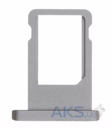 Держатель SIM-карты для планшета Apple iPad Air / iPad 9.7 2017 / iPad 9.7 2018 / iPad mini 2 / iPad mini 3 Space Gray - фото 1