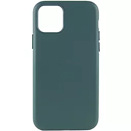 Чехол Apple Leather Case Full for iPhone 11 Pine Green