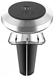 Тримач магнітний Baseus Fragrant Metal Magnet Silver (SUAX-0S) - фото Тримач магнітний Baseus Fragrant Metal Magnet Silver (SUAX-0S)