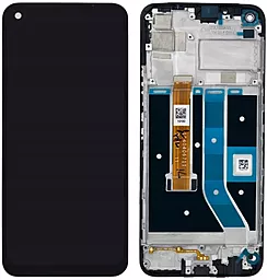 Дисплей Realme 7i (China), C17 с тачскрином и рамкой, Black - фото Дисплей Realme 7i (China), C17 с тачскрином и рамкой, Black