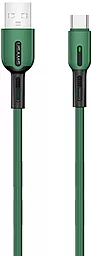 Кабель Usams U51 Silicone USB-A - micro USB 10w 1м cable Dark/Green - фото Кабель Usams U51 Silicone USB-A - micro USB 10w 1м cable Dark/Green