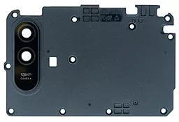 Стекло камеры Xiaomi Redmi 9A в рамке Black