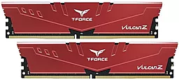 Оперативна пам'ять Team 16GB (2x8GB) DDR4 3200MHz T-Force Vulcan Z Red (TLZRD416G3200HC16CDC01)