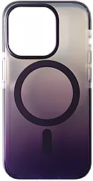 Чехол 1TOUCH Mystik with MagSafe для Apple iPhone 15 Clear Purple