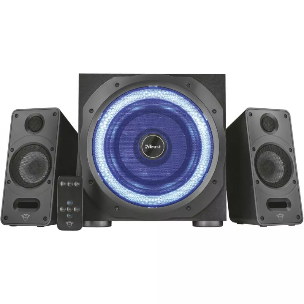 Колонки акустические Trust GXT 688 Torro Illuminated Black (23043) - фото 2