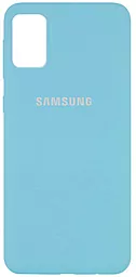 Чехол Epik Silicone Cover Full Protective (AA) Samsung M515 Galaxy M51 Light Blue