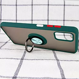 Чехол Deen TPU+PC ColorEdgingRing for Magnet для ZTE Blade V30 Зеленый - миниатюра 3