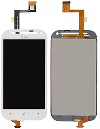 Дисплей HTC One SV (C520e, T528t) з тачскріном, оригінал, White