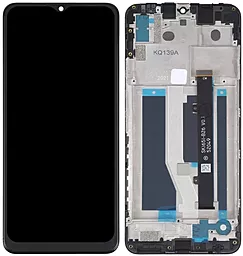Дисплей ZTE Blade A71 с тачскрином и рамкой, Black - фото Дисплей ZTE Blade A71 с тачскрином и рамкой, Black