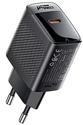 Сетевое зарядное устройство AceFast A102 PD 30w GaN PD USB-C fast charger black - фото Сетевое зарядное устройство AceFast A102 PD 30w GaN PD USB-C fast charger black