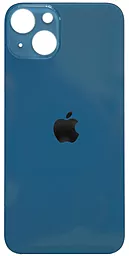 Задняя крышка корпуса Apple iPhone 13 (small hole) Blue - фото Задняя крышка корпуса Apple iPhone 13 (small hole) Blue