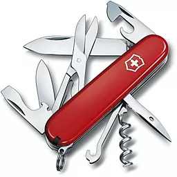 Мультитул Victorinox Climber Ukraine (1.3703.1.3) Красно-черный