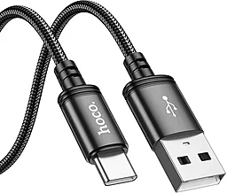 Кабель Hoco X91 USB-A - Type-C 15w 3a 3м cable Black - мініатюра 3 Кабель Hoco X91 USB-A - Type-C 15w 3a 3м cable Black - мініатюра 3