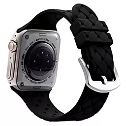 Змінний ремінець для розумного годинника Apple Watch Grid Weave 42/44/45/49mm Black