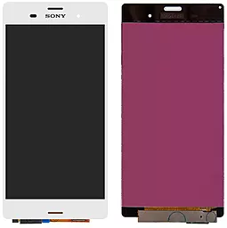 Дисплей Sony Xperia Z3 Dual (D6633) с тачскрином, оригинал, White - фото Дисплей Sony Xperia Z3 Dual (D6633) с тачскрином, оригинал, White