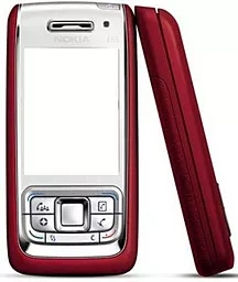 Корпус для Nokia E65 з клавіатурою Red