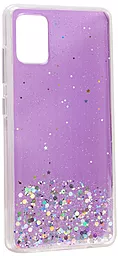 Чехол Epik Star Glitter Samsung A315 Galaxy A31 Clear/Lilac