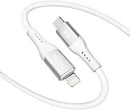 Кабель Yoki YK-SO15 SOLID USB Type-C - Lightning 30w 3a 1.2м PD сable White - миниатюра 3 Кабель Yoki YK-SO15 SOLID USB Type-C - Lightning 30w 3a 1.2м PD сable White - миниатюра 3