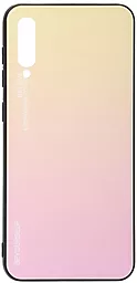 Чохол BeCover Gradient Glass Xiaomi Mi A3, Mi CC9e Yellow-Pink (703995)