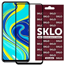 Захисне скло SKLO 3D Full Glue Xiaomi Redmi Note 9s, Xiaomi Note 9 Pro, Xiaomi Note 9 Pro Max  Black