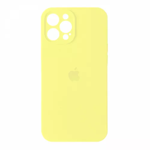 Чохол Silicone Case Full Camera для Apple iPhone 15 Pro Max mellow yellow - фото 1