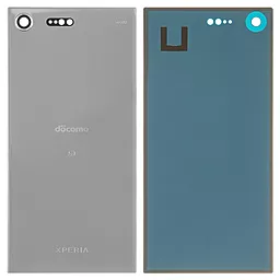 Задняя крышка корпуса Sony Xperia XZ Premium G8141 / Xperia XZ Premium Dual G8142 со стеклом камеры Original Silver - фото Задняя крышка корпуса Sony Xperia XZ Premium G8141 / Xperia XZ Premium Dual G8142 со стеклом камеры Original Silver