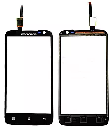 Сенсор (тачскрин) Lenovo S820 Black - фото Сенсор (тачскрин) Lenovo S820 Black