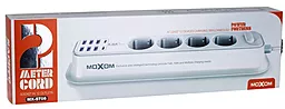 Сетевой фильтр (удлинитель) MOXOM MX-ST05 6USB, 4роз. 2м White - миниатюра 4