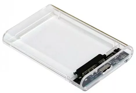 Кишеня для HDD AgeStar 3UB2P6 (Transparent) - фото 3