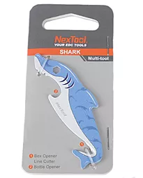 Мультитул NexTool EDC box cutter Shark (KT5521) Синий - фото Мультитул NexTool EDC box cutter Shark (KT5521) Синий