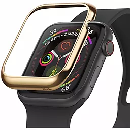 Защитное стекло для умных часов Ringke Bezel Styling для Apple Watch 4/5/6 44mm (RCW4760) Gold