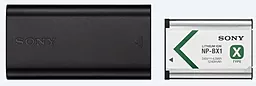 Аккумулятор для экшн-камеры Sony NP-BX1 + зарядное Travel DC Charger Kit (ACC-TRDCX)
