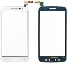 Сенсор (тачскрин) Alcatel One Touch 7043 Pop 2 (7043K, 7043Y) White - фото Сенсор (тачскрин) Alcatel One Touch 7043 Pop 2 (7043K, 7043Y) White