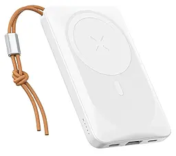 Повербанк Veger MagOn 10000 mAh 20W White (VP1151 / W1151) - фото Повербанк Veger MagOn 10000 mAh 20W White (VP1151 / W1151)
