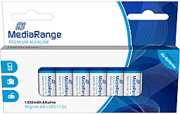 Батарейки MediaRange Premium Alkaline AA / LR6 1.5V 10шт (MRBAT105) 1.5 V