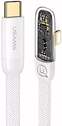Кабель USB PD Usams Right-angle US-SJ586 20W 2M USB Type-C - Lightning White