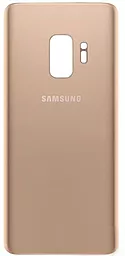Задняя крышка корпуса Samsung Galaxy S9 G960F Original Sunrise Gold - миниатюра 2