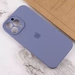 Чехол Silicone Case Full Camera для Apple iPhone 14 Pro Max  Lavender Gray - миниатюра 4