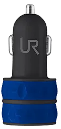 Автомобильное зарядное устройство Trust Urban Revolt DUAL SMART CAR CHARGER (1A/1A) Blue - миниатюра 2