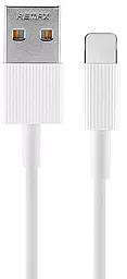 Кабель Remax Chaino USB-A - Lightning 12w 2.4a 1м cable White (RC-120i) - фото Кабель Remax Chaino USB-A - Lightning 12w 2.4a 1м cable White (RC-120i)