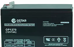 Аккумуляторная батарея OSTAR 12V 7Ah (OP1270)